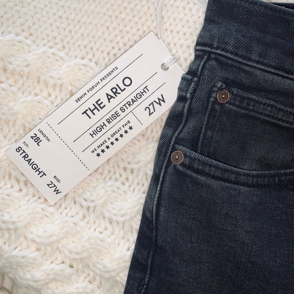 ✨Aritzia✨ Denim Forum Arlo Straight Leg Jean - Picture 6 of 13
